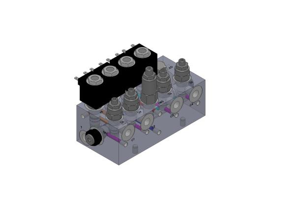 120mm Stainless Steel High Pressure Manifold Blocks