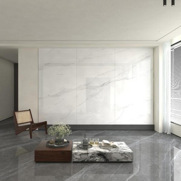 Indoor easy maintenance 600x1200mm modern porcelain tile ideal for modern indoor spaces combining durability style and easy cleaning features