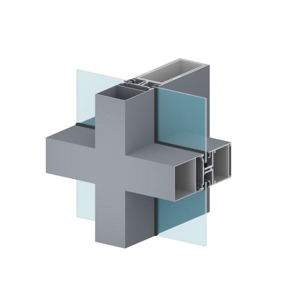 Смотреть современного дизайна профиля конструкции внешнего вида здания алюминиевый привлекательный