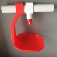 Abreuvoir Mamelon Personnalisable Avec Tasse Volaille Poulet Mamelon Tasses Rouge