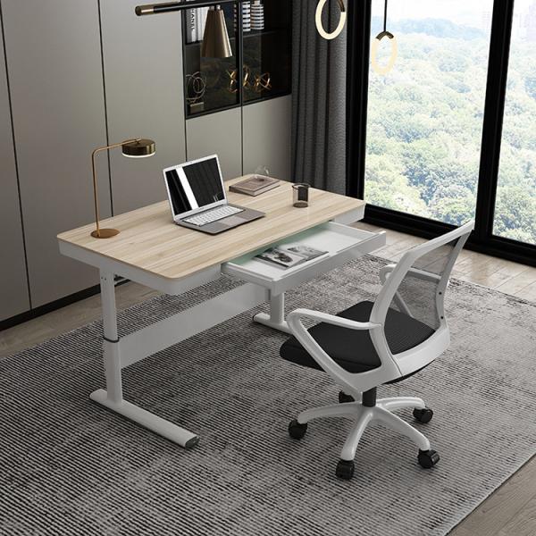 Height Adjustable Vintage Rustic Wooden Coffee Standing Table for Office Work Station