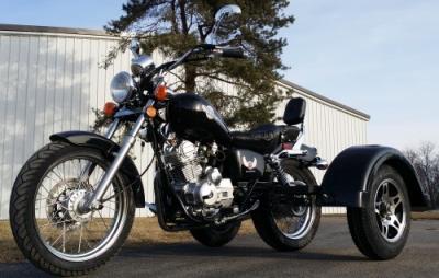 o ar 250cc refrigerou o trotinette de Trike de 3 rodas com único cilindro, sistema de refrigeração 4-Stroke