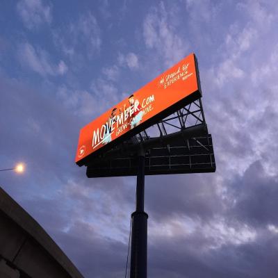 P4 Olho nu 3D Exterior Full Color LED Screen Publicidade 4mm