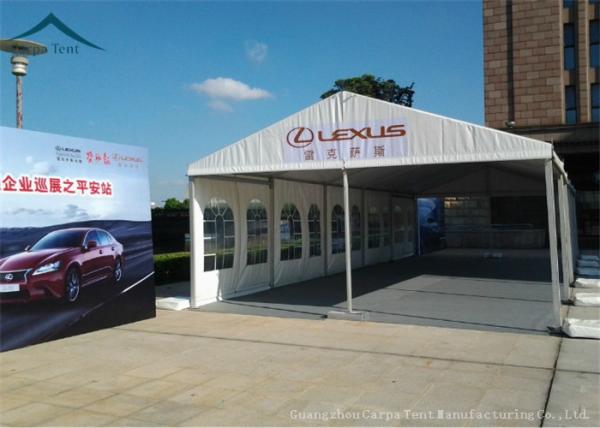 Width 15m Durable Aluminium Frame Warehouse Tents Use For Exhibition Event
