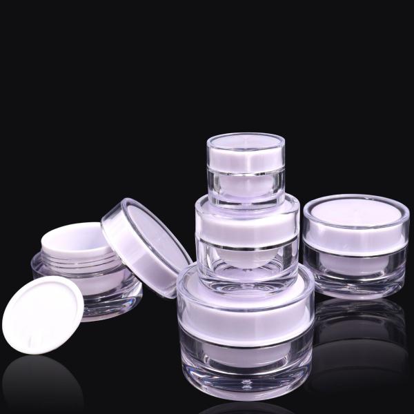 Transparent Loose Face Powder Container 5g 10g 20g 30g Translucent Powder Container