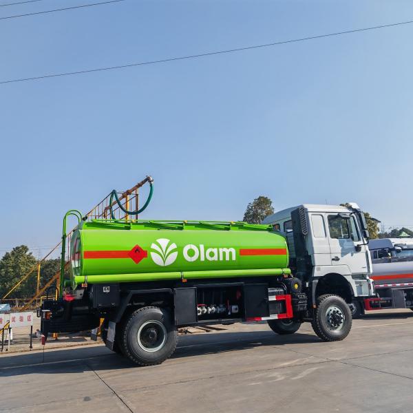 Shacman F3000 Oil Tanker Transport Truck 351HP Petrol Tanker Truck Customized