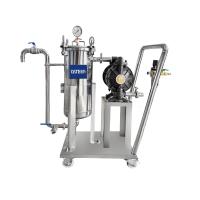 Filtre mobile de chariot logeant l'étape multi système industriel de filtration d'huile de 10 pouces