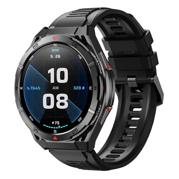 Eraysun Factory Fashion Sports Smartwatch 480Mah GPS Sport HD Call Compass Altitude Waterproof Health Wireless Smart Watches