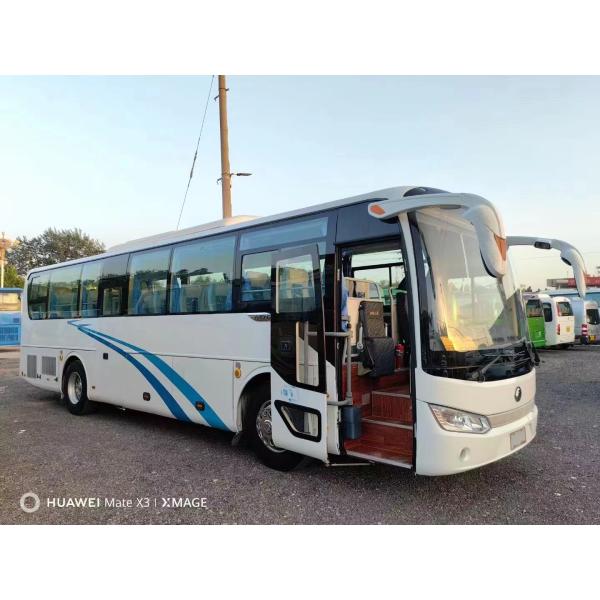 Autocarro elétrico Euro 3 de transmissão manual 46-50 lugares para o mercado do turismo estatal