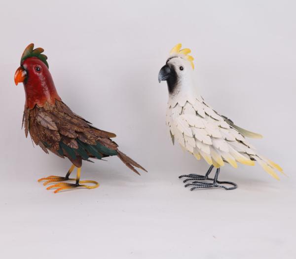 Metal Bird Garden Ornament Small Size Perfect for Outdoor Decoration