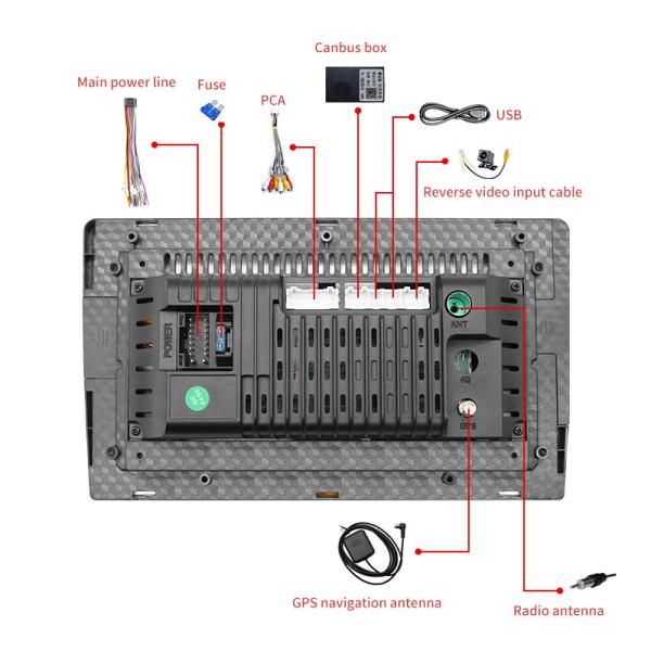 8-Core Android DSP Radio Video 4G Wifi GPS Navigation For Toyota Prado Car Dvd Player