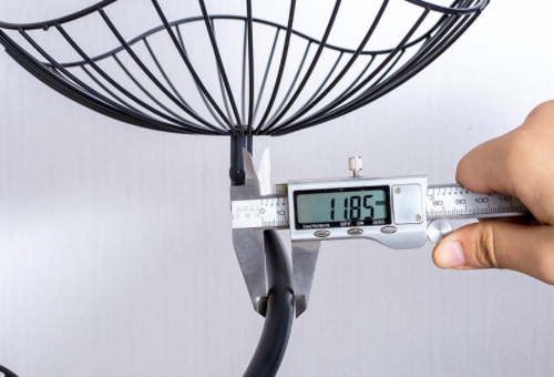 Powder Coated Anti Corrosion 0.8KG Steel Fruit Basket Three Storey