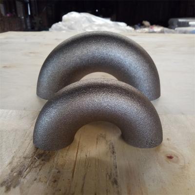 LR Butt Weld 180 Degree Pipe Fittings Sch 80 Elbow Seamless A234 WPB ASTM Sch80