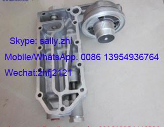oil filter seat assembly c4936396, 4110000081108, engine spare parts  for Cummins Diesel Engine