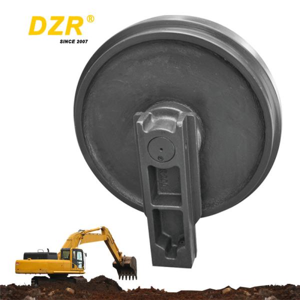 R60/R200 HRC53-57 2000Hours Excavator Front Idler For Underside Assembly Parts