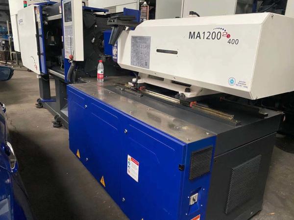 2nd Haitian 120 Ton Servo Injection Molding Machine Smooth Low Speed Action Control
