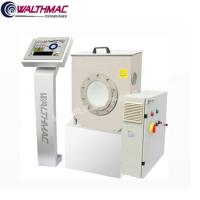 Máquina de calibragem da espessura ultrassônica em linha plástica do sistema de medida da espessura da tubulação