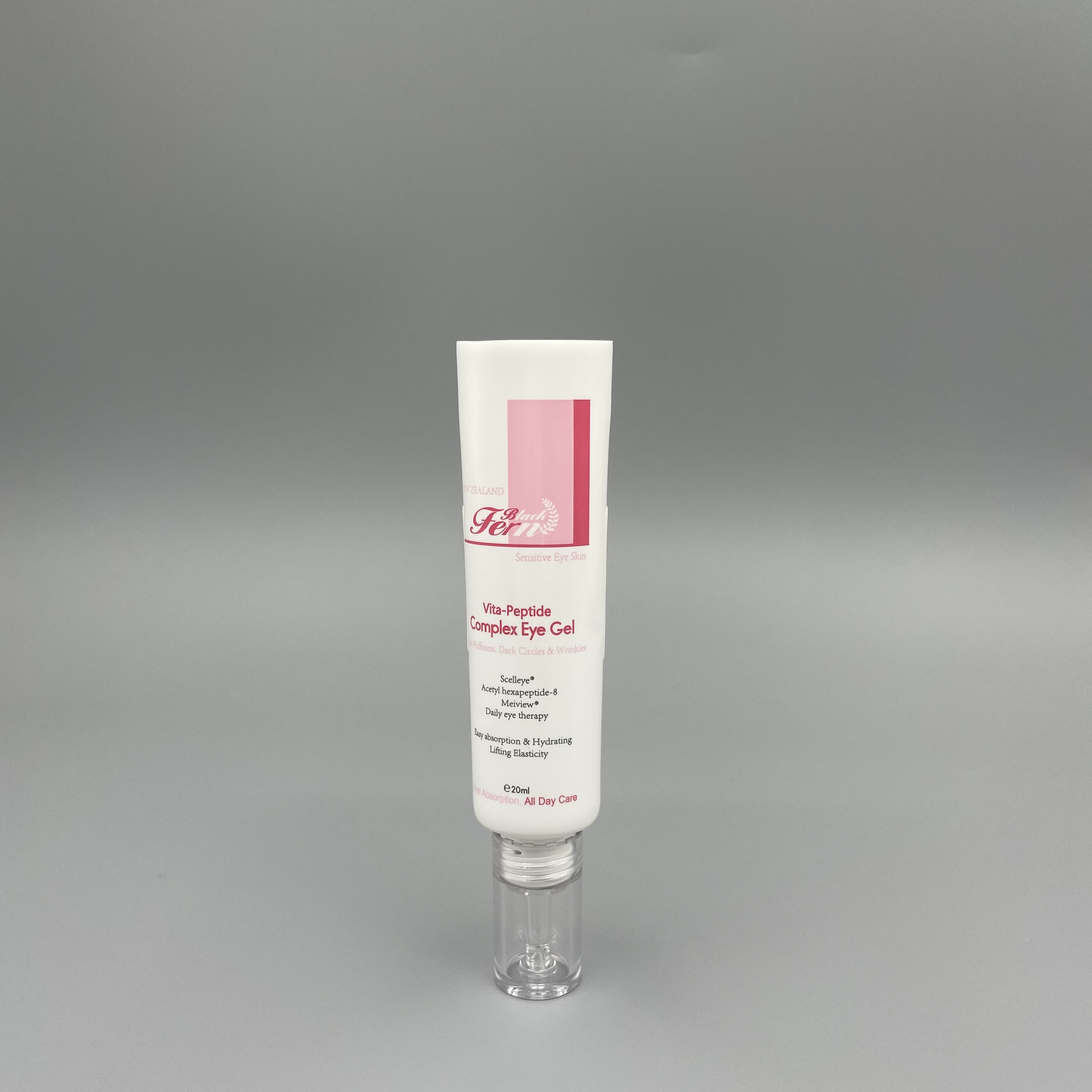 Подгонянный диаметр 25mm крышки ясности трубок 20ml 40ml выжимкы цвета пустой для геля глаза