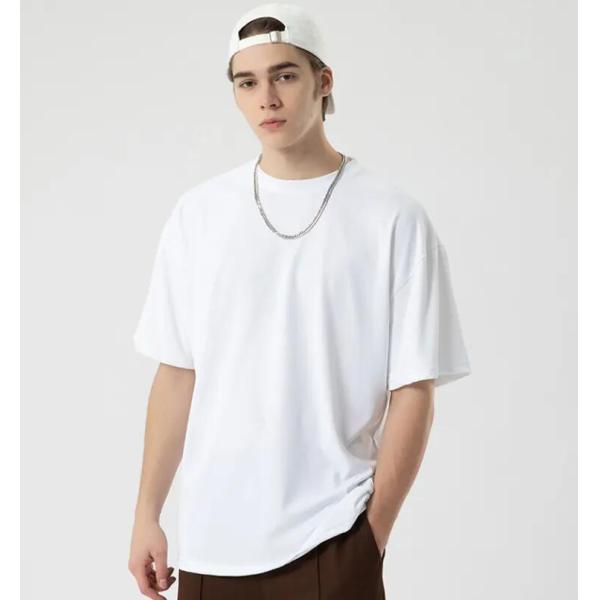                 Oversize Cotton Blank Heavyweight Youth Uniform Oversize Streetwear Custom T-Shirt             