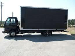 HD P10 Outdoor Mobile Led Advertising Vehicle , Full Color LED Screen Truck