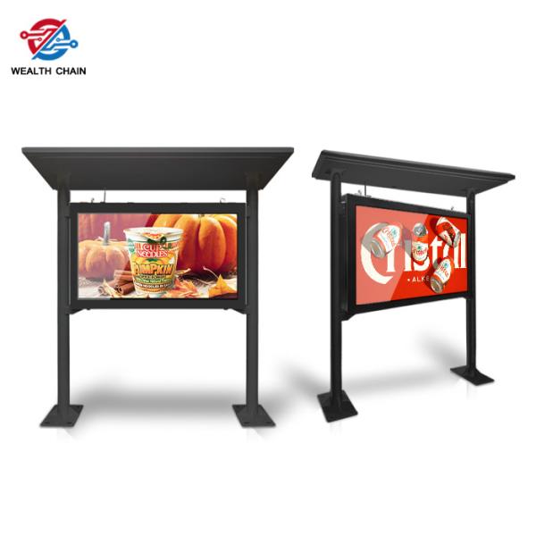 Custom Outdoor LCD Kiosk Solution 21.5 -100 Inch Multi Color  2k / 4K