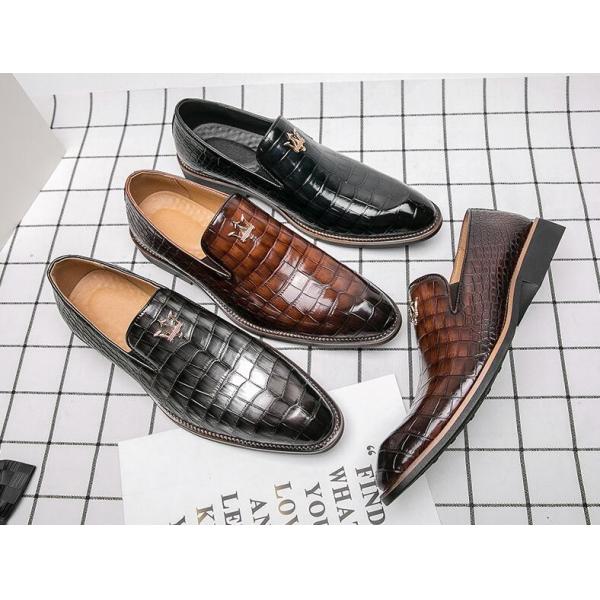 Trendy And Fashionable Men Leather Shoes Formal Attire Pointed Leather Shoes