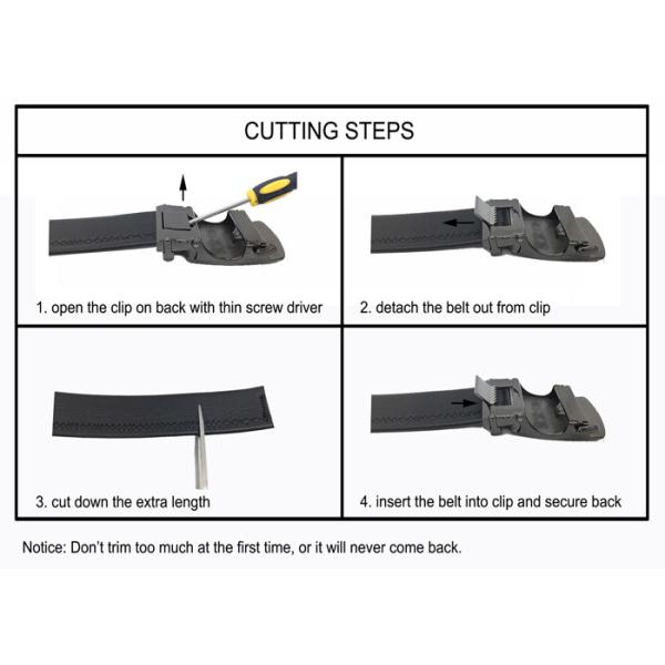 Ремень кожи храповика пояса официального платья людей со съемной пряжкой для больших и высокорослых брюк дела