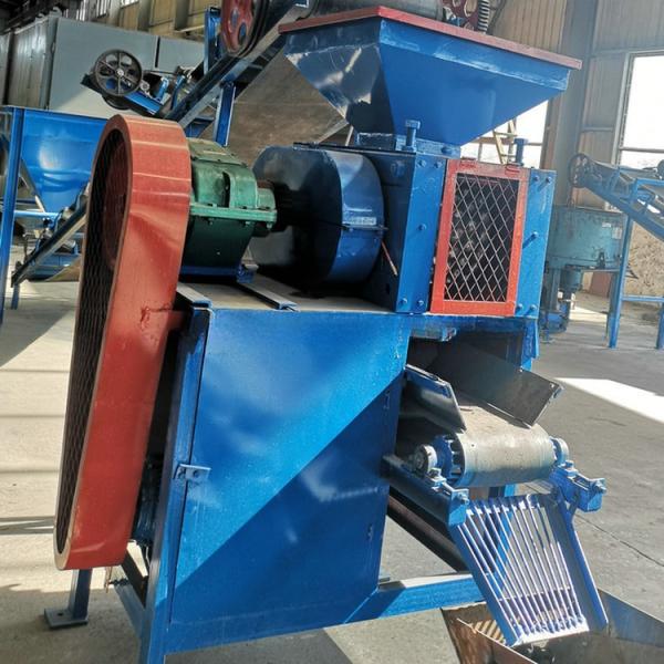 Less Than 18% Material Moisture Double Roller Ore Pellet Machine for Iron Dust Press
