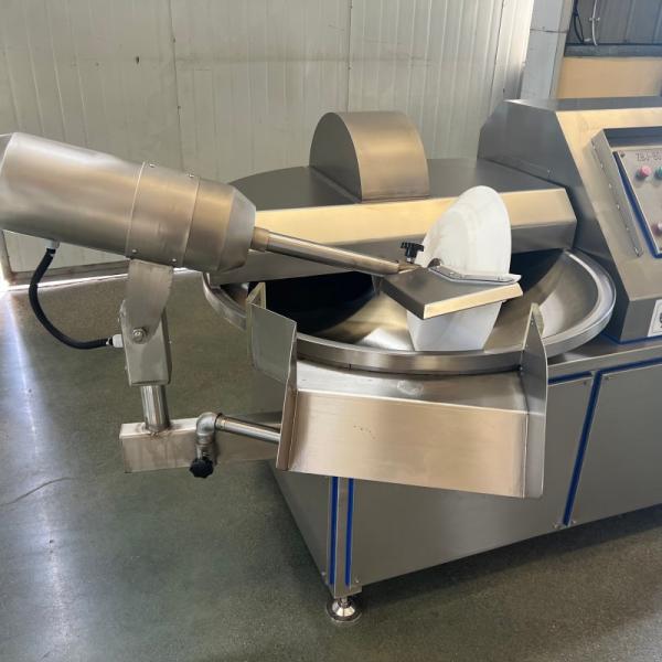 Commercial Vacuum 80L Bowl Cutter For Sausage And Meat Production