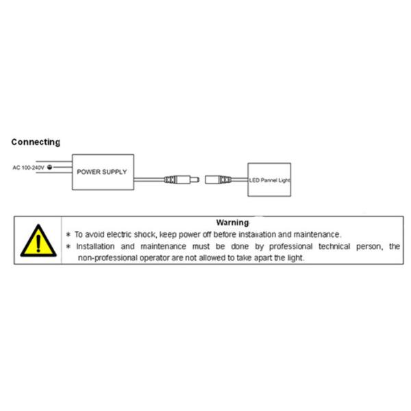 54 Watt Rechargeable Emergency Led Light 30 X 1200mm CRI80 4725lm 220v