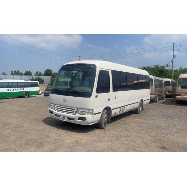 Left Drive Toyota Coaster Bus 26 Seats and 30 Seaters Mini Bus with Engine Capacity 4L