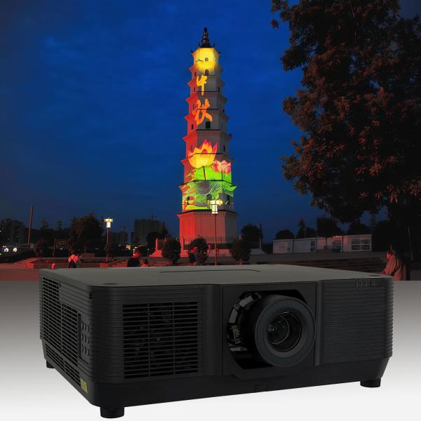 12000 Lumen 3D Projection Mapping Projector Motorized Lens 1920x1080 Keystone Correction