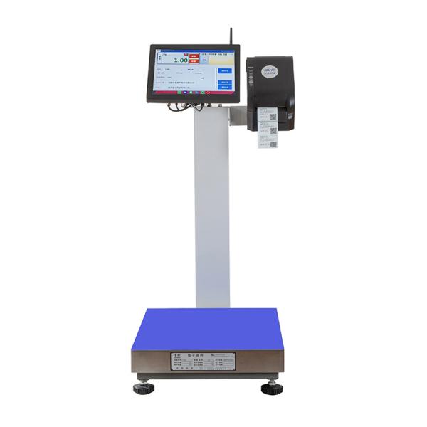 17 Inch Touchscreen Display 500kg Electronic Weighing Scale for Industrial Weighing