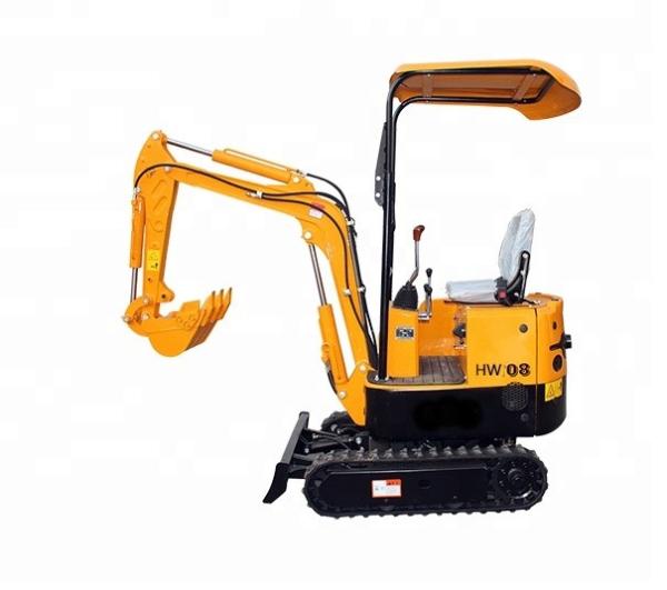 Micro Hydraulic Crawler Excavator For Small Works Low Oil Consumption