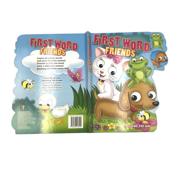 250gsm Personalized Kids Books Printing Service Hardcover Paperback Colorful Printed