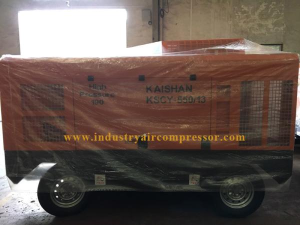 1 Years Warranty Portable Screw Air Compressor Mobile Air Compressor For Mining