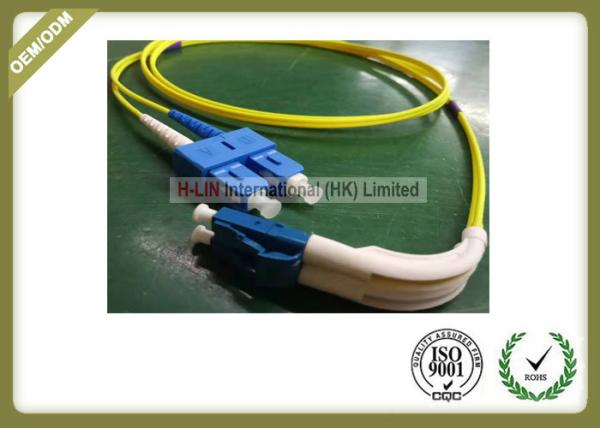 NEW LC SC  FC ST Fiber Optic Patch Cord  for 90 degree tail bend connector