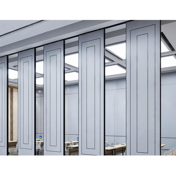 Foldable Wooden Surface Decorative Partition Wall For Hotel