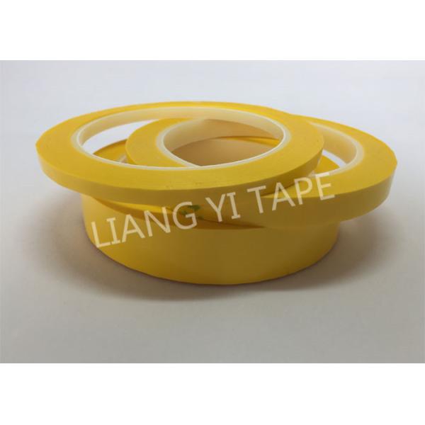 PET Film Transformer Insulation Tape , Heat Resistance Insulation Yellow Mylar Tape