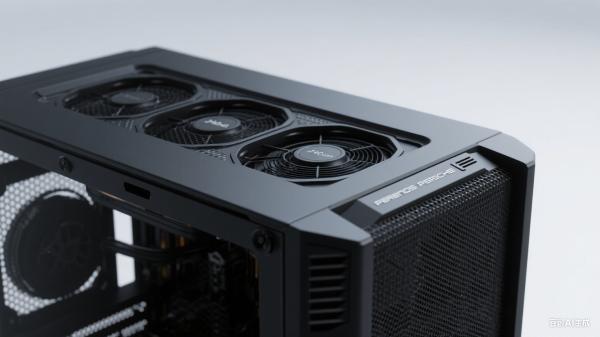 ATX PSU 用ミドルタワープラスチック射出成形コンピューターケース