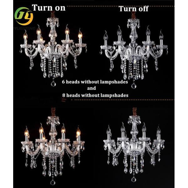 JYLIGHTING Luxury Modern Glass Crystal Chandelier Hanging Pendant Lamp for Home Hotel Ceiling Lighting for Living Room Decor