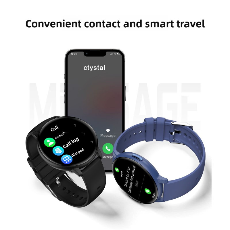 Bluetooth Call Fitness Smart Watch with Heart Rate Blood Oxygen Sleep Monitor IP67 Waterproof Multi-Sport Tracker for iOS Android