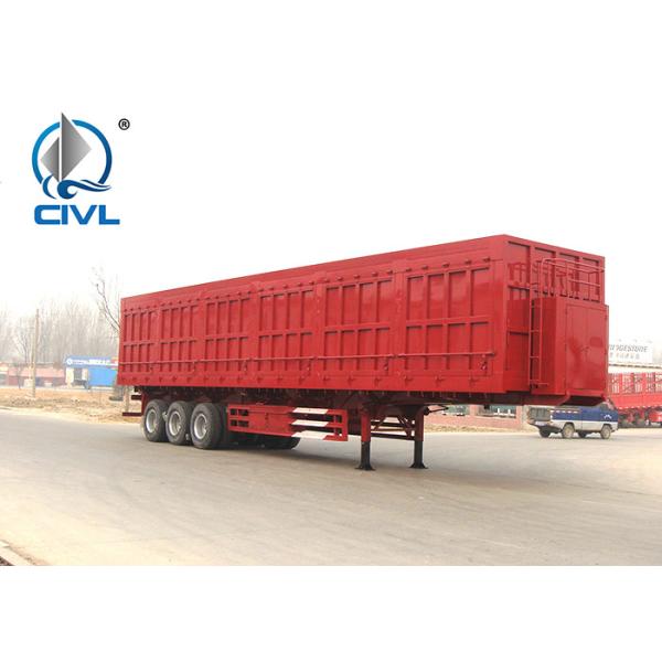 CIVL Van Type Semi Trailer Trucks 40 Ton Payload Semi Van Box Trailer