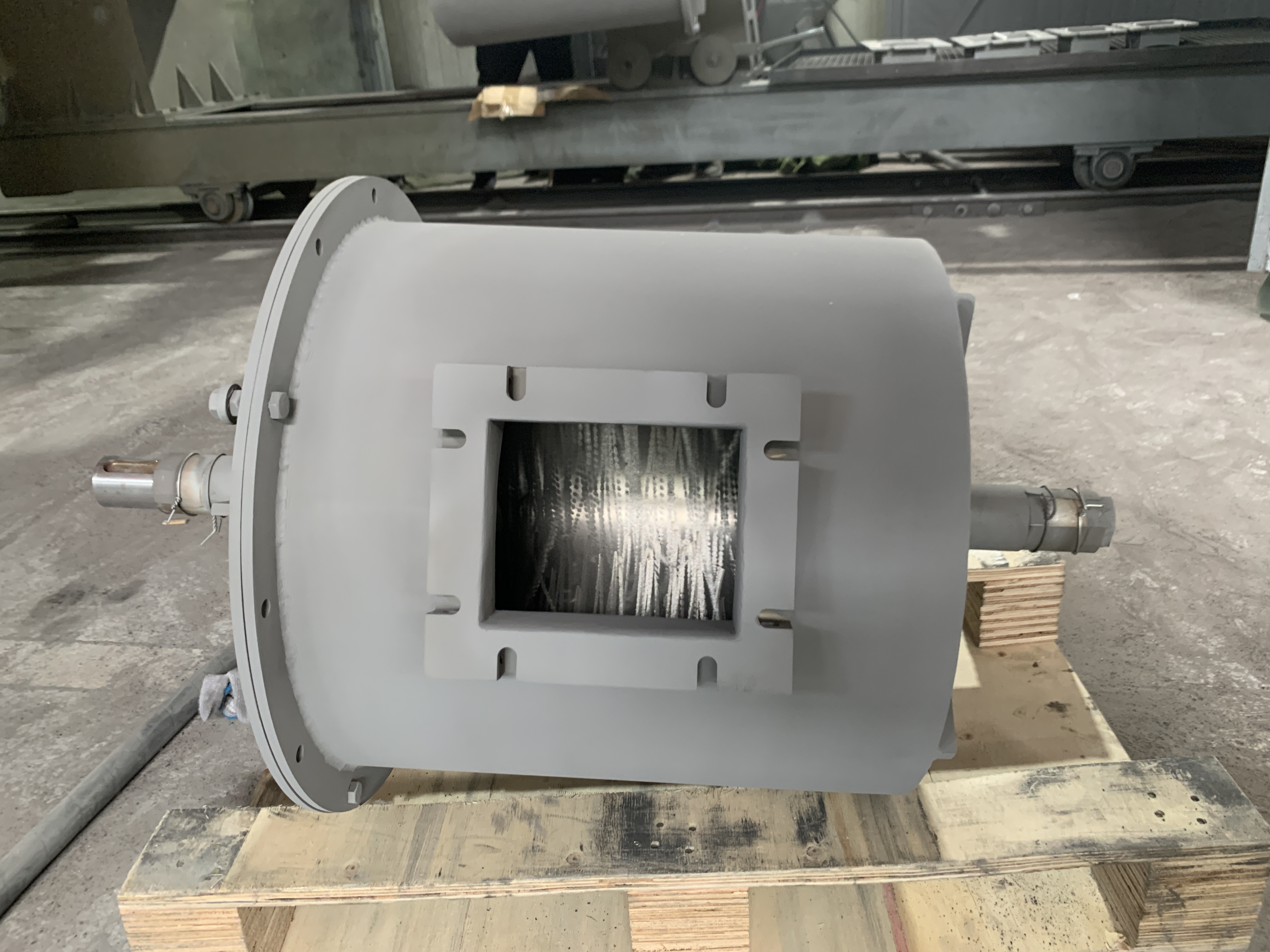 Mixing machine barrel