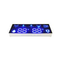 4 affichage à LED fait sur commande du chiffre 20mA 9.8mm pour la toilette futée