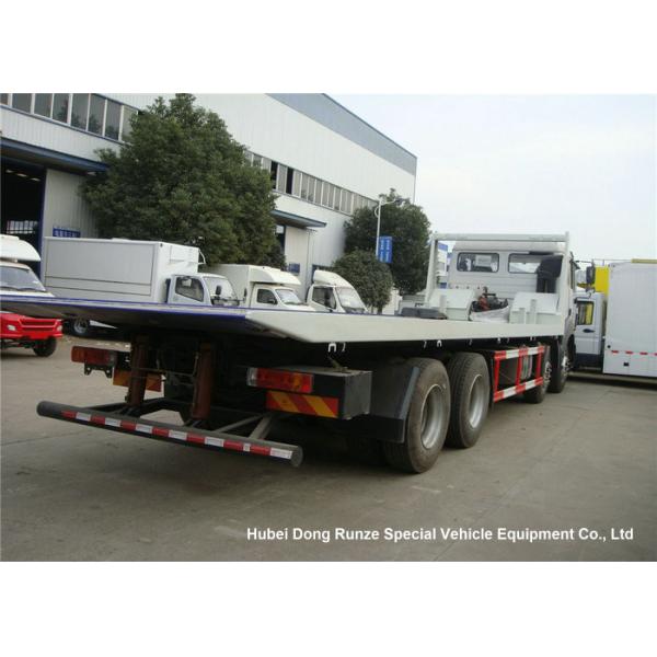 North Benz Heavy Duty Flatbed Wrecker Tow Truck With Hydraulic Winch 25m