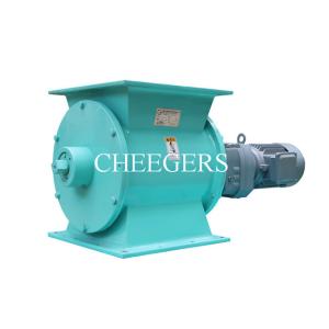 Minerals Material Handling Valve 100 Tons/hr 10 Blade Pneumatic Air Lock