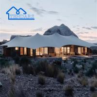 Luxury Water Proof Prefabricated Glamping Safari Canvas Tent for outdoor events