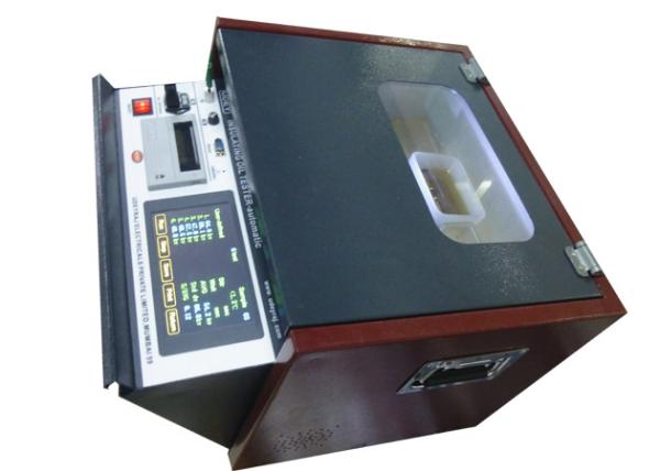 Easy Operation Dielectric Test Of Transformer Oil Testing Kit Oil Strength Tester