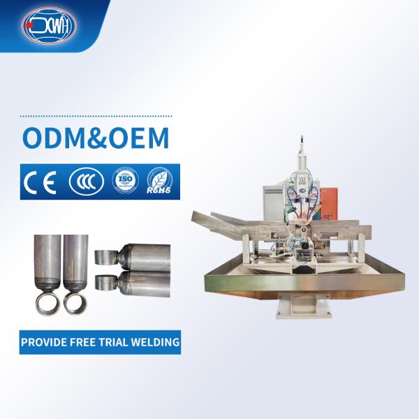 CNC CE Certified Automatic Resistance Circular Seam Welder For Galvanized Shock
